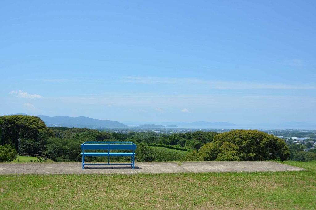 高野山山頂付近からの景色
